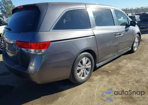 2015 Honda Odyssey Ex из США, поврежденный, VIN 5FNRL5H45FB068114